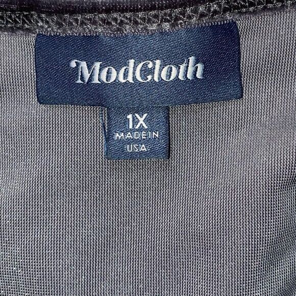 ModCloth Olive Green Suits You Well Bodysuit Size 1X - Picture 4 of 4